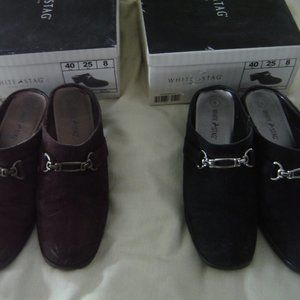 2 PAIR SLIDE ON CLOG 2" HEEL